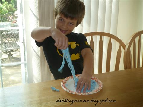 Dabblingmomma: Making Slime or Goo