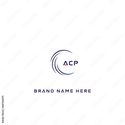 ACP logo. A C P design. White ACP letter. ACP, A C P letter logo design ...