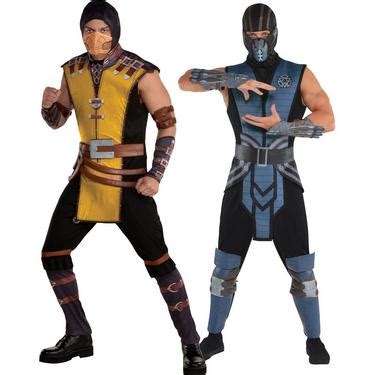 Adult Scorpion & Sub-Zero Couples Costumes - Mortal Kombat | Party City