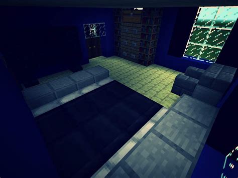 Blue Concrete House | Minecraft Amino