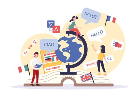 Premium Foreign Language Illustration pack from Network & Communication ...