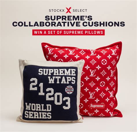 StockX Select: Win A Set Of Supreme Collaborative Cushions - StockX News