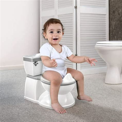 RONBEI Realistic Potty Training Toilet for Kids and Toddlers w ...