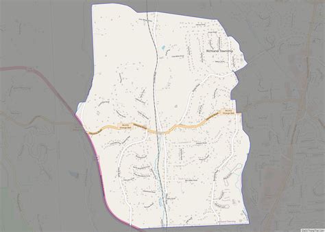 Map of Gibsonia CDP