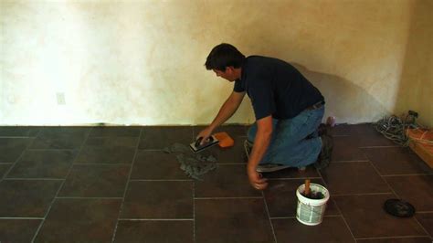 SnapStone Porcelain Tile Installation - Grouting Tile | Tile installation, Tile grout, Grout