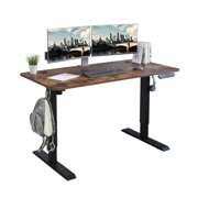 CometMin Electric Height Adjustable Standing Desk,Stand Up Desk Workstation,Splice Board Home ...