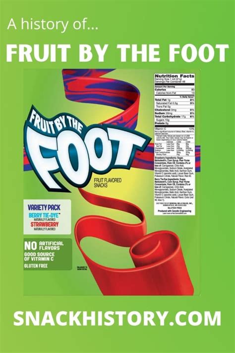 Fruit By The Foot (History, Flavors, FAQ & Pictures) - Snack History