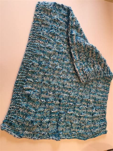 $34.99 Blue Baby Blanket by KijaKnits on Etsy | Blue baby blanket, Baby knitting, Trending outfits