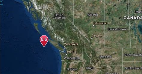 Canada earthquakes: Tremors magnitude 6.6 to 7.0 strike near Vancouver Island off coast of ...