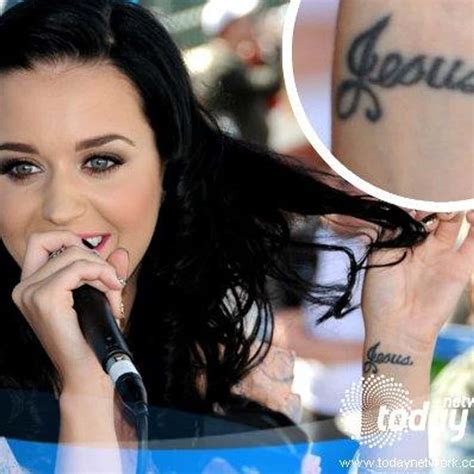 Katy Perry Tattoos | Meaning of Katy Perry's Arm, Wrist and Ankle Tattoos