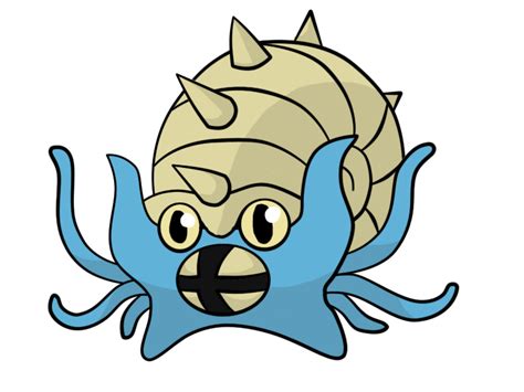 Omastar by AliceBlueMudkip on DeviantArt