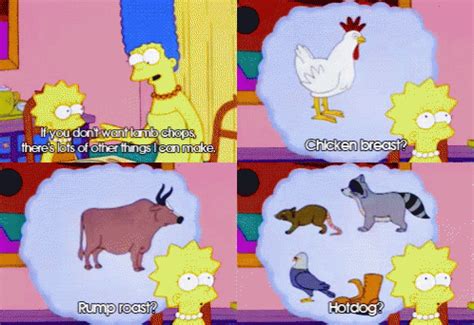 Simpsons Vegan GIF - Simpsons Vegan Truth - GIF 탐색 및 공유