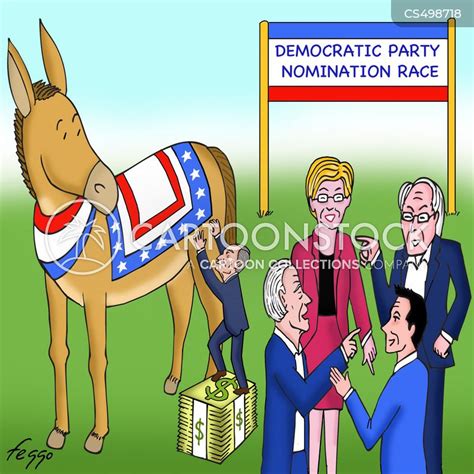 Democratic Party News and Political Cartoons