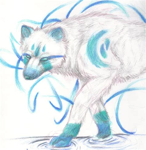 Water Wolf by xXCystalTheWolfXx on deviantART