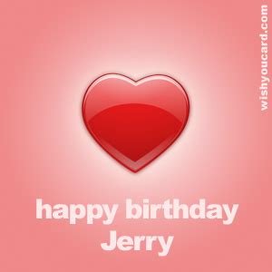 Happy Birthday Jerry Free e-Cards