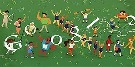 Top 5 Google Doodles of the London 2012 Olympics