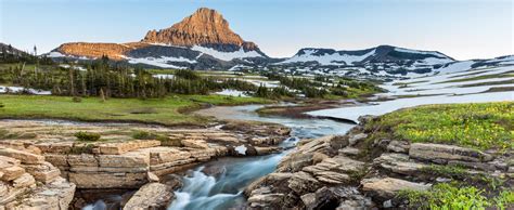 Cabins in Glacier National Park via cozycozy