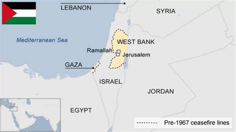 Israel Palestine map: Gaza strip, West bank - Wetin you need to know ...