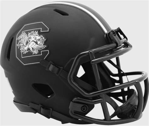 South Carolina Gamecocks Mini Speed Football Helmet ECLIPSE