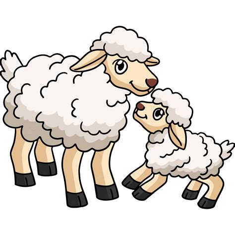 sheep cartoon - Clip Art Library