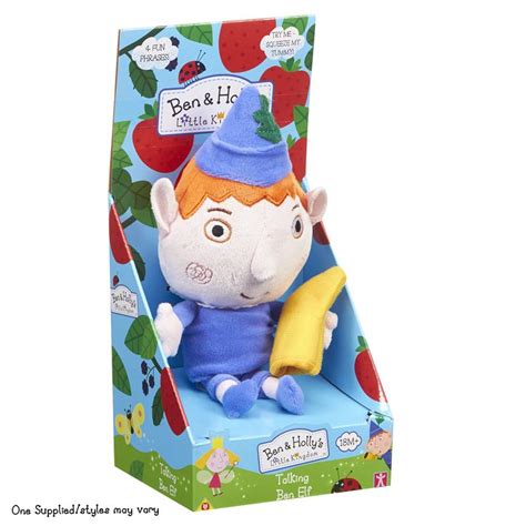 Ben & Holly 7 inch Talking Plush - Ben ElfToys from Character