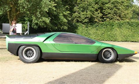 The stunning Alfa Romeo Carabo: a futuristic concept car from 1968 - The Vintage News