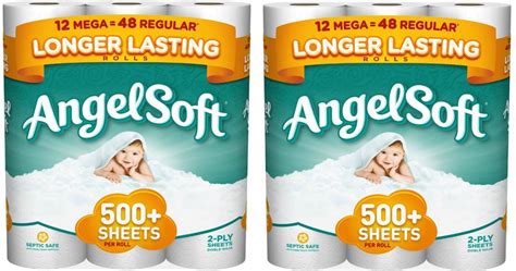 New $1/1 Angel Soft MEGA Rolls 12-Pack or Larger Coupon = ONLY 83¢ Per MEGA Roll at Walmart