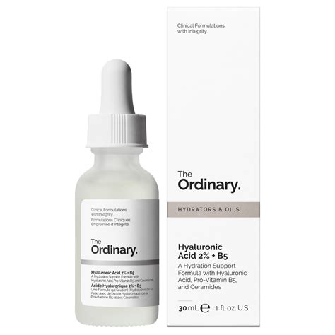 The Ordinary Hyaluronic Acid 2% + B5 - 30ml NZ | Adore Beauty