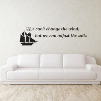 Adjust the Sails Quote Wall Decal | Wall Decal World