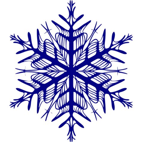 blue snowflakes - Clip Art Library