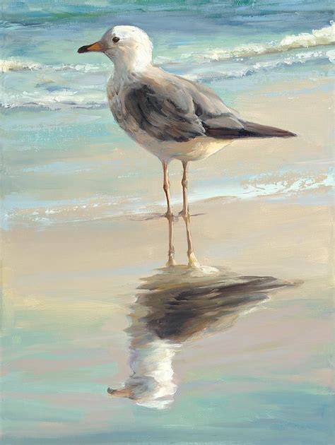 Seagull I Painting by Laurie Snow Hein - Fine Art America