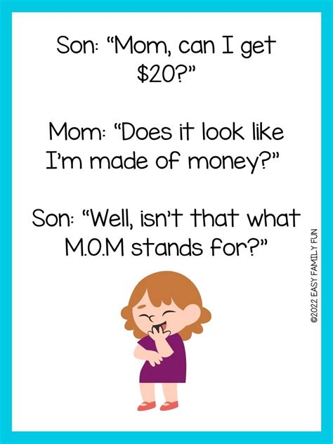 105 Mom Jokes for Kids That Make Everyone Laugh