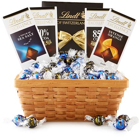 Lindt Dark Chocolate Gift Basket - Buy Gifts Online- Dubai Delivery ...