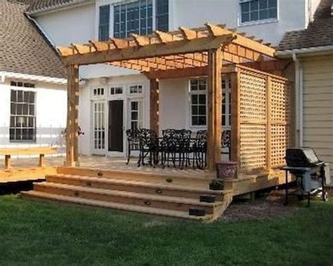 Covered Deck and Pergola Roof Design Ideas 21 | Pergola, Pergola with ...