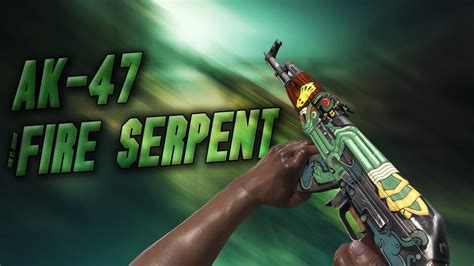 AK Fire Serpent w/Crown on Wood (Field-Tested) - CS:GO Weapon Show ...