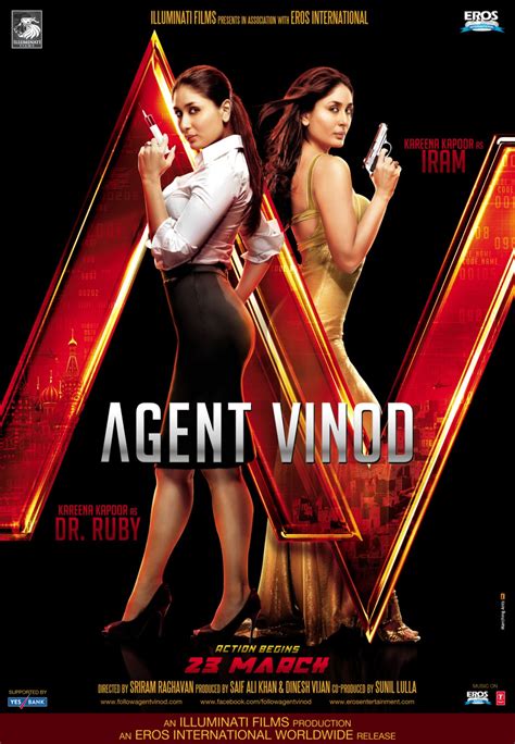 Agent Vinod (#6 of 9): Extra Large Movie Poster Image - IMP Awards