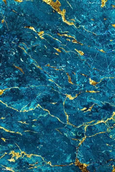 Blue and gold marble textured background | free image by rawpixel.com / Chim | Gold marble ...