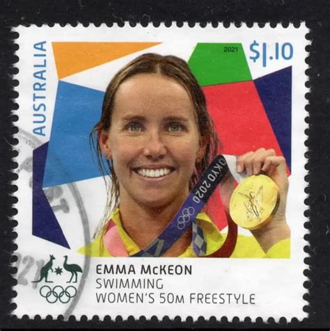 AUSTRALIA 2021 AUSTRALIAN Gold Medal Winners Olympic Games, Tokyo Stamp ...