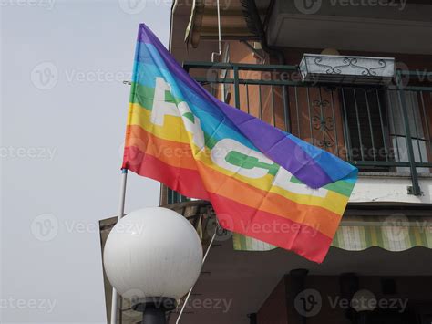 rainbow peace flag 6614998 Stock Photo at Vecteezy