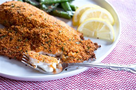 Baked Tilapia with Parmesan Crust Recipe from Pescetarian.Kitchen