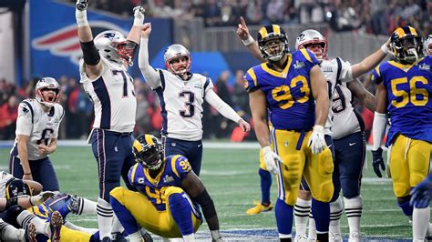 BREAKING: Patriots Beat Rams 13-3 in Big Game LIII