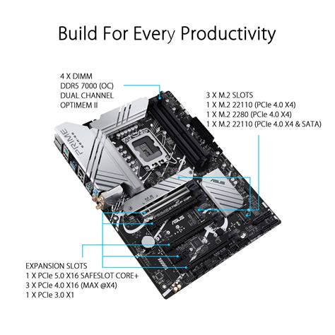 ASUS Prime Z790-P WIFI-CSM, an Intel Z790 LGA 1700 ATX motherboard | PC ...