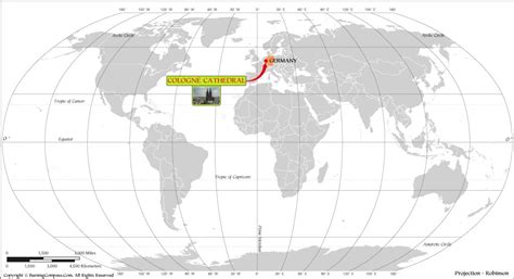 Where is Cologne Cathedral Located ? - Cologne Cathedral on World Map