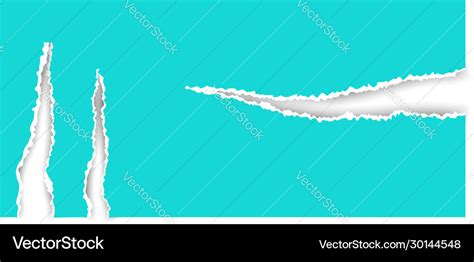 Picture paper torned Royalty Free Vector Image