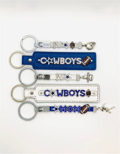 Dallas Cowboys Keychains Dallas Cowboys Gifts Cowboys Football | Etsy