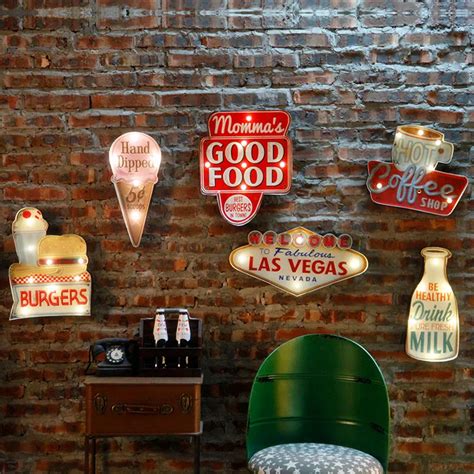 vintage neon bar signs