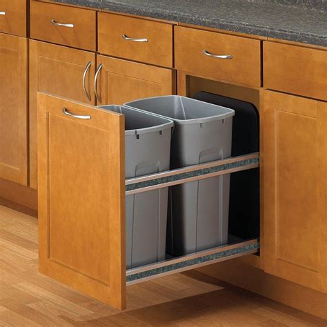 Kitchen Cabinet Trash Bin - Image to u