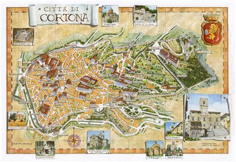 Cortona Map - Cortona Mia