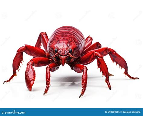 Red Claw Scorpion stock illustration. Illustration of imagine - 293680965