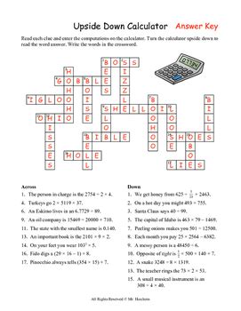 Upside Down Calculator by MrHutchens | Teachers Pay Teachers